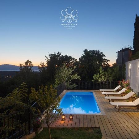 Mondinica Heritage House - Heated Pool Dobrinj Kültér fotó